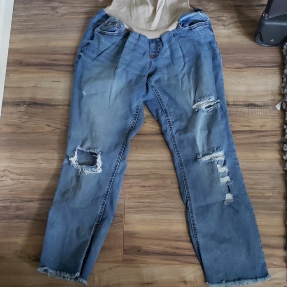 jessica simpson maternity Denim - FLASH SALE 4 for $20 Boyfriend Fit Maternity Jeans